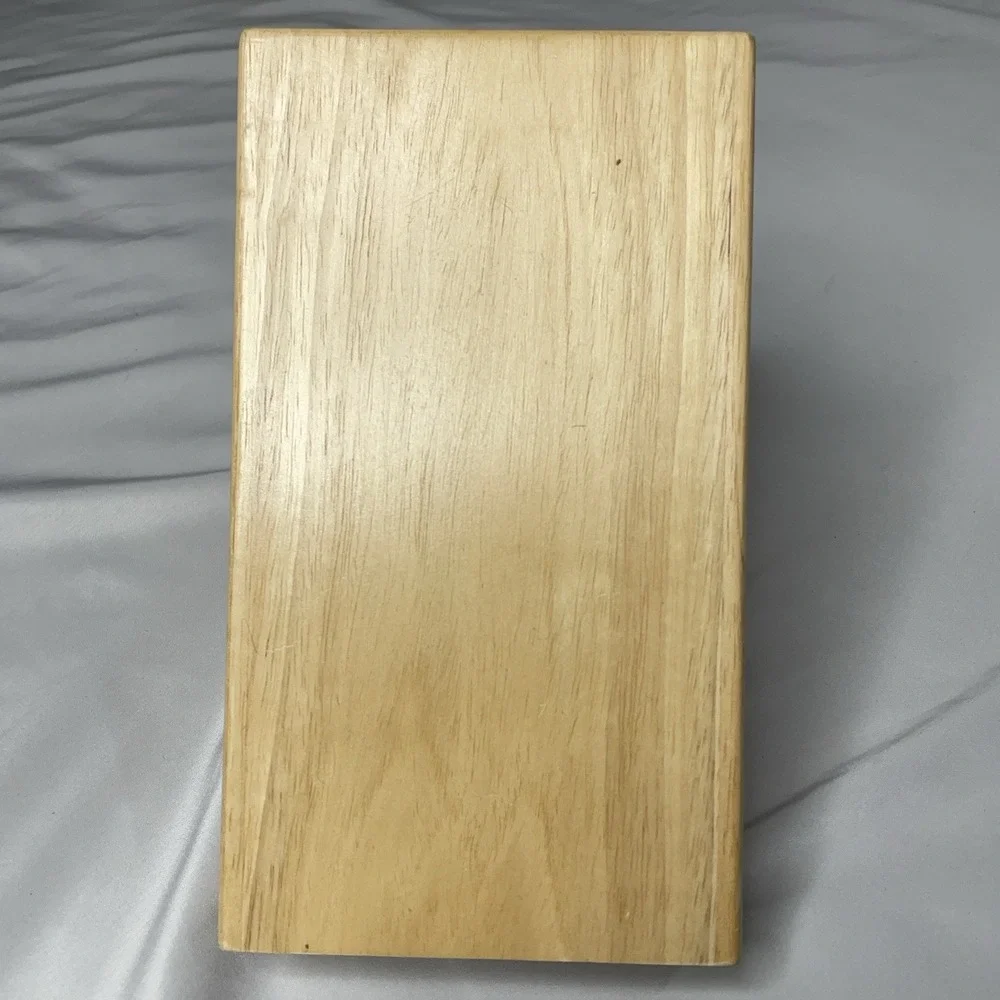 J.A. Henckels 14 Slot Wood Knife Block Oak Finish Cutlery Storage Holder Stand